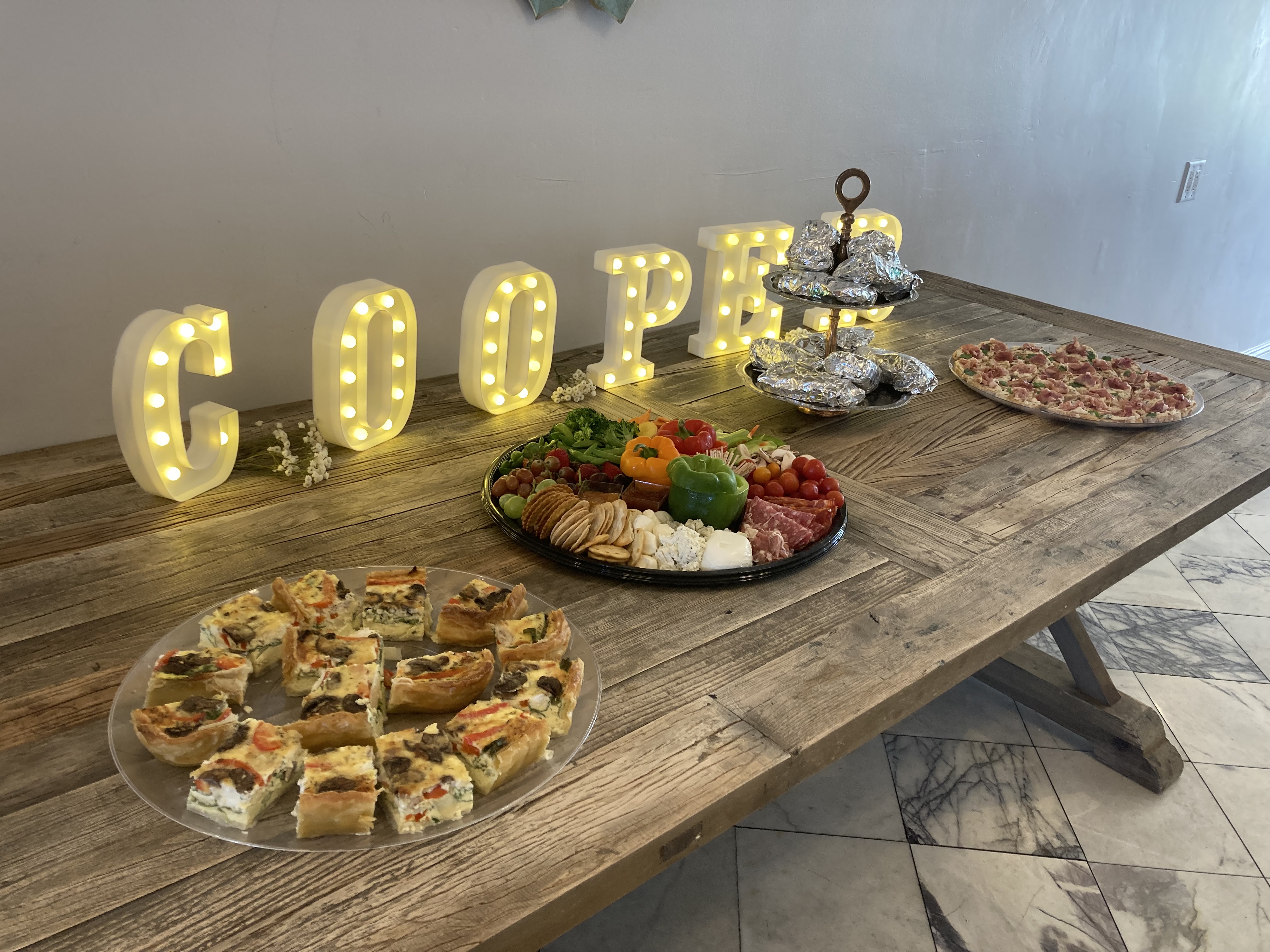Bridal Shower - Devon Eats